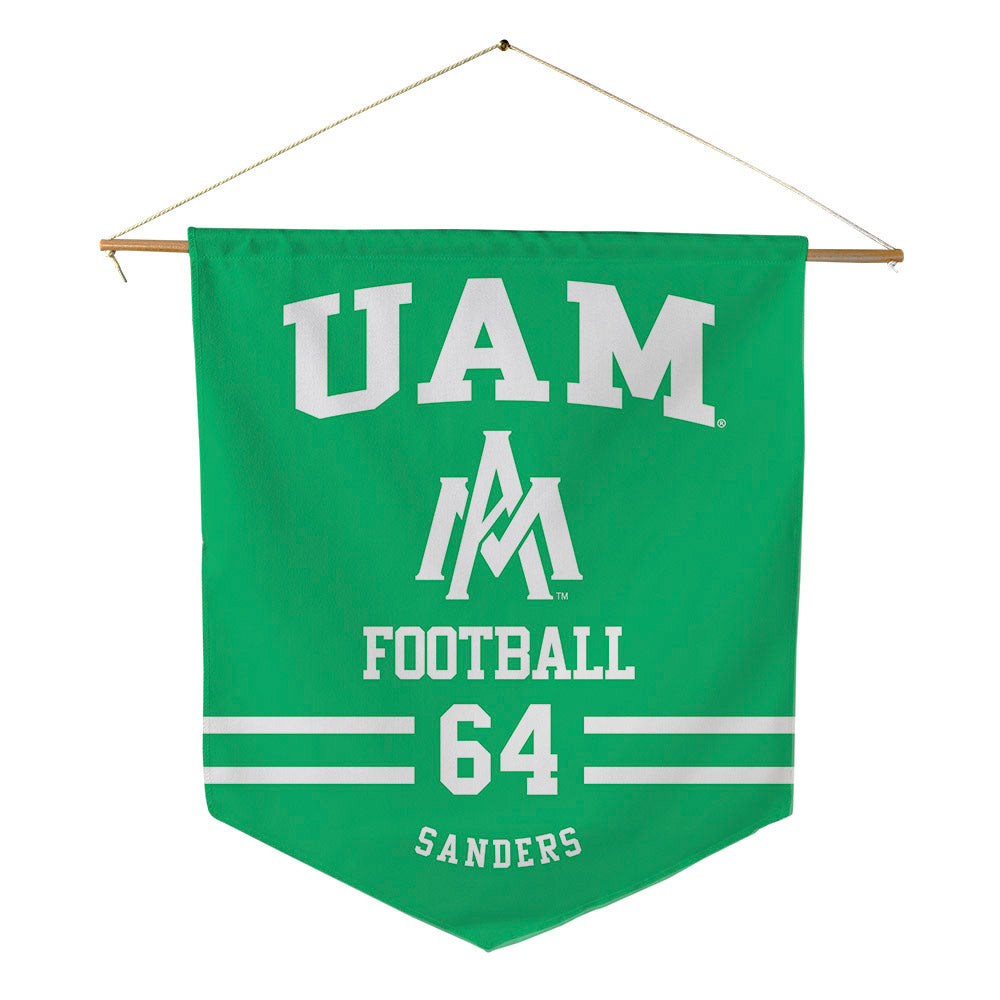 UAM - NCAA Football : Karter Sanders - Pennant - 18" x 21"-0