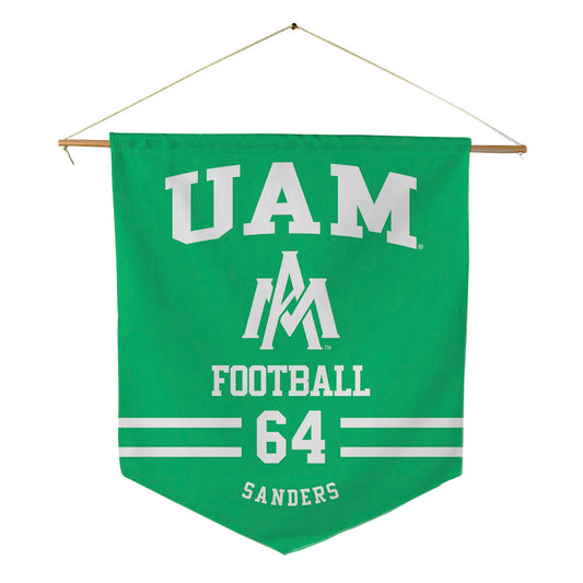 UAM - NCAA Football : Karter Sanders - Pennant - 18" x 21"-0