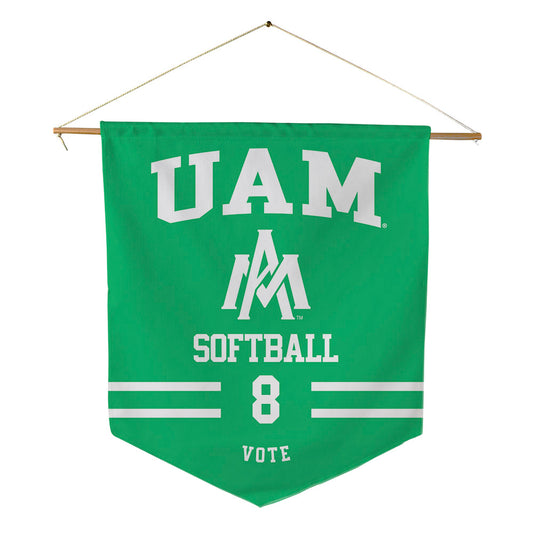 UAM - NCAA Softball : Ashlynne Vote - Pennant - 18" x 21"-0