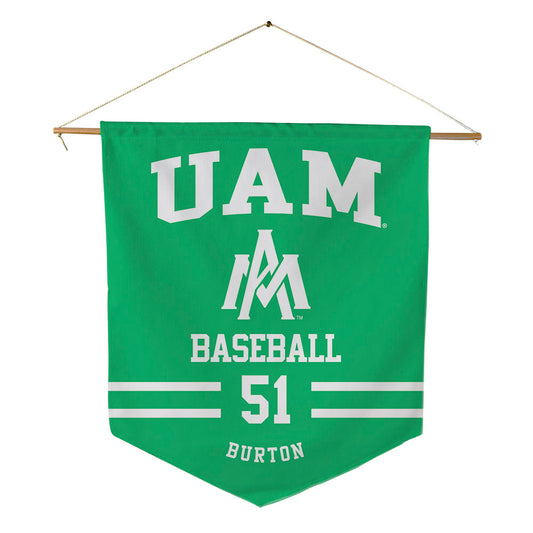UAM - NCAA Baseball : Drew Burton - Pennant - 18" x 21"-0