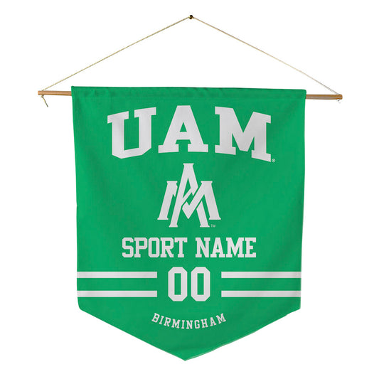 UAM - NCAA Men's Basketball : Jackson Birmingham - Pennant - 18" x 21"-0