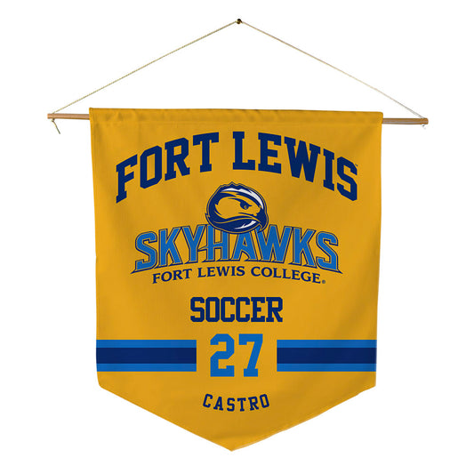 FLC - NCAA Men's Soccer : Frank Castro - Pennant - 18" x 21"-0