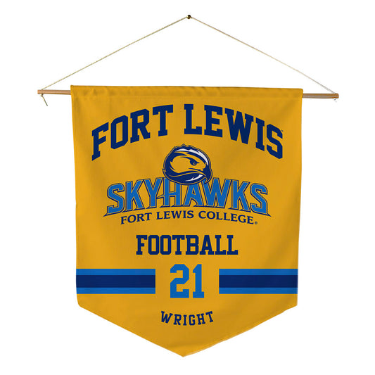 FLC - NCAA Football : Wesley Wright - Pennant - 18" x 21"-0