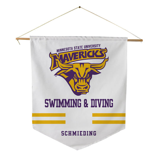 Minn. St. - NCAA Women's Swimming & Diving : Parker Schmieding - Pennant - 18" x 21"-0