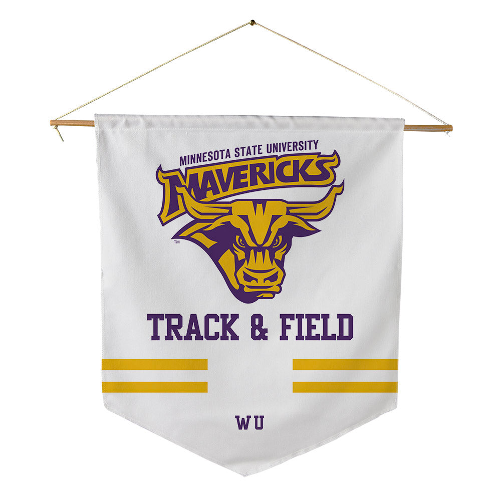 Minn. St. - NCAA Women's Track & Field : Kevin Wu - Pennant - 18" x 21"-0