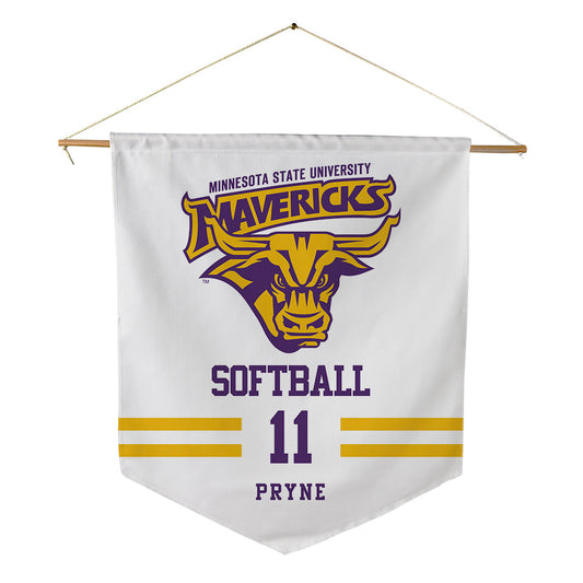 Minn. St. - NCAA Softball : Kenedi Pryne - Pennant - 18" x 21"-0