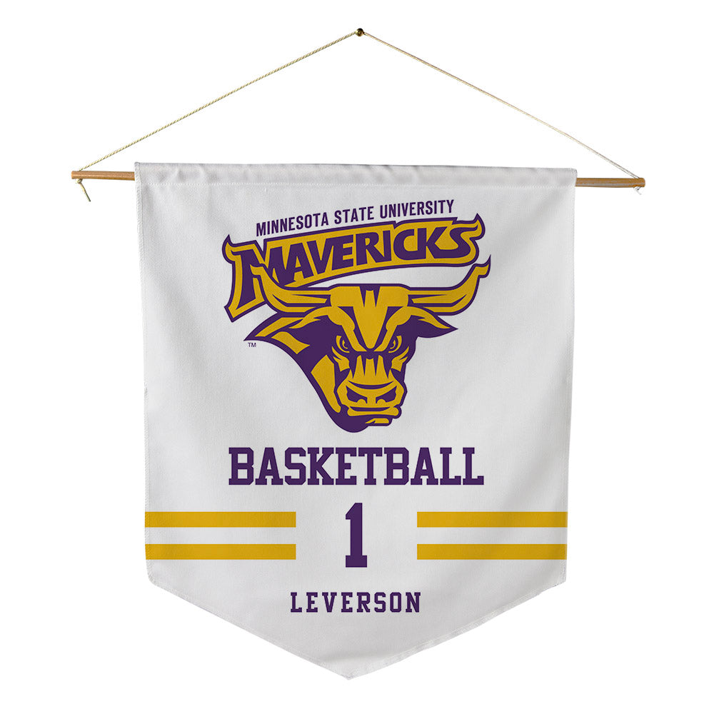 Minn. St. - NCAA Women's Basketball : Hannah Leverson - Pennant - 18" x 21"-0