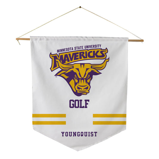 Minn. St. - NCAA Women's Golf : Sammy Youngquist - Pennant - 18" x 21"-0