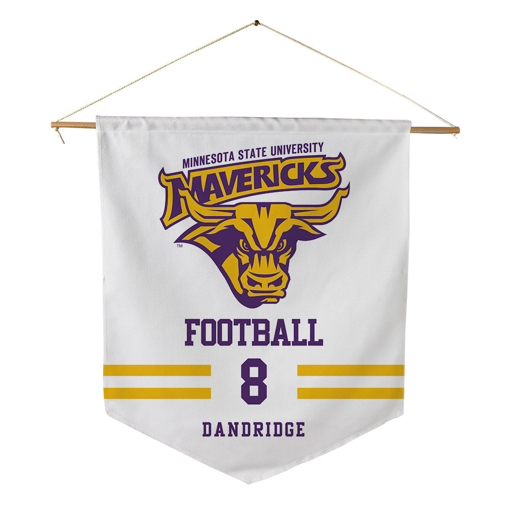 Minn. St. - NCAA Football : Jason Dandridge - Pennant - 18" x 21"-0