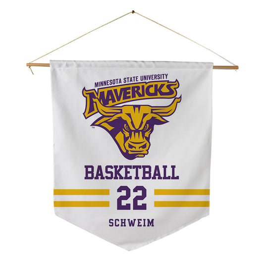 Minn. St. - NCAA Women's Basketball : Mackenzie Schweim - Pennant - 18" x 21"-0