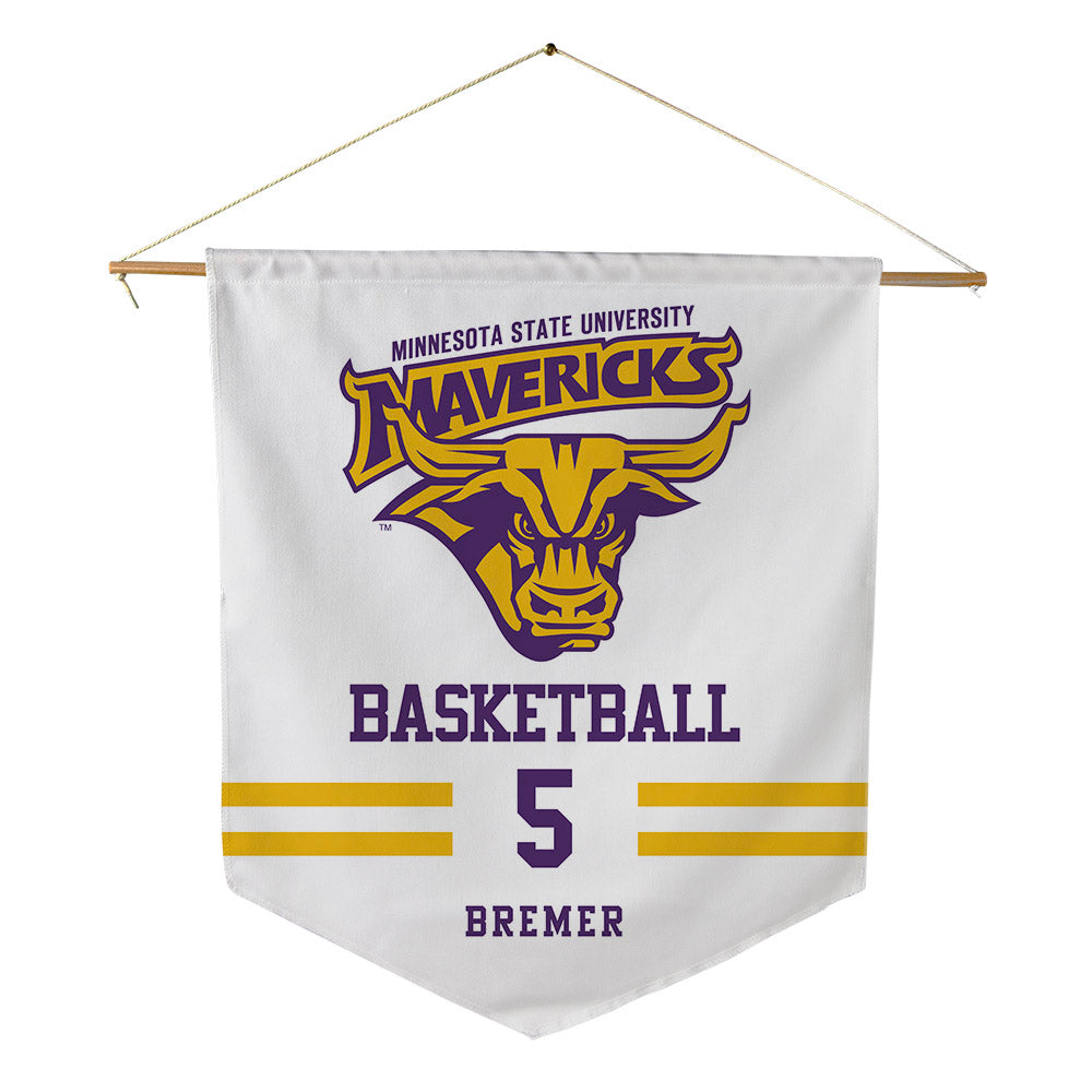 Minn. St. - NCAA Women's Basketball : Natalie Bremer - Pennant - 18" x 21"-0