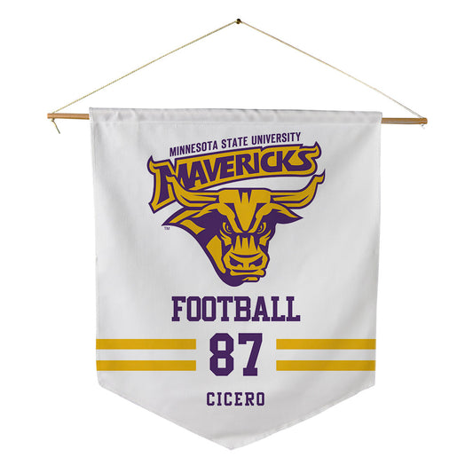 Minn. St. - NCAA Football : Jake Cicero - Pennant - 18" x 21"-0