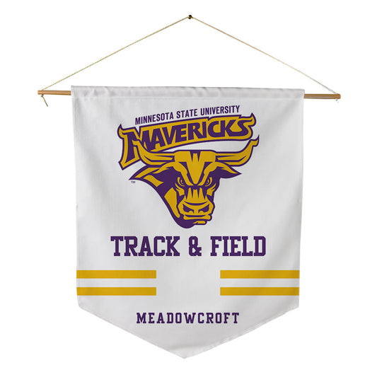 Minn. St. - NCAA Men's Track & Field : Michael Meadowcroft - Pennant - 18" x 21"-0
