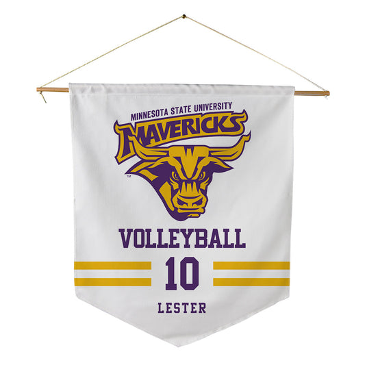 Minn. St. - NCAA Women's Volleyball : Jadyn Lester - Pennant - 18" x 21"-0