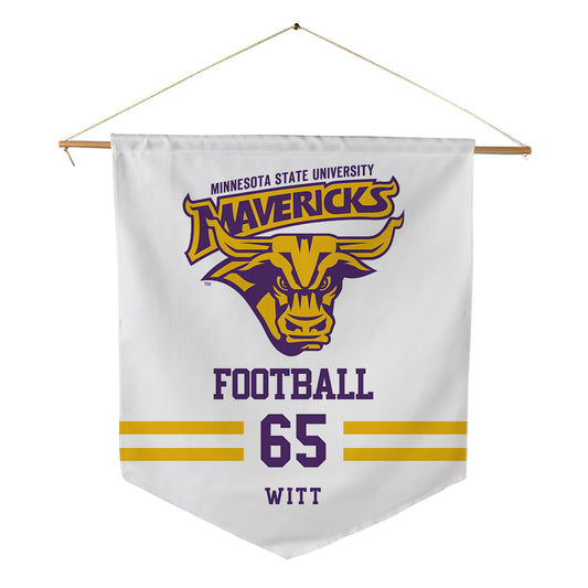 Minn. St. - NCAA Football : Joshua Witt - Pennant - 18" x 21"-0
