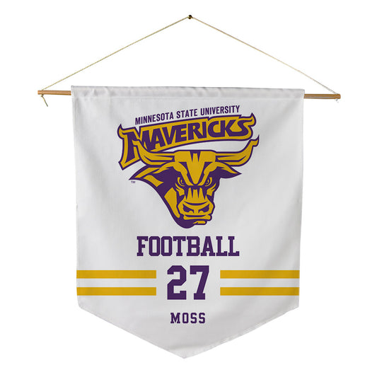 Minn. St. - NCAA Football : Tyler Moss - Pennant - 18" x 21"-0