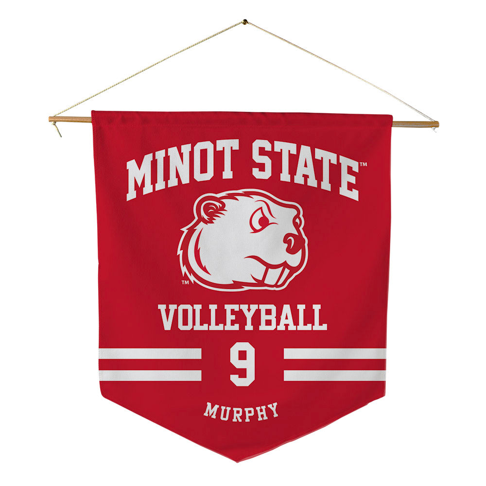Minot State - NCAA Women's Volleyball : Olivia Murphy - Pennant - 18" x 21"-0