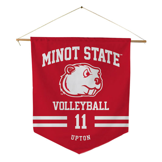 Minot State - NCAA Women's Volleyball : Sydney Upton - Pennant - 18" x 21"-0