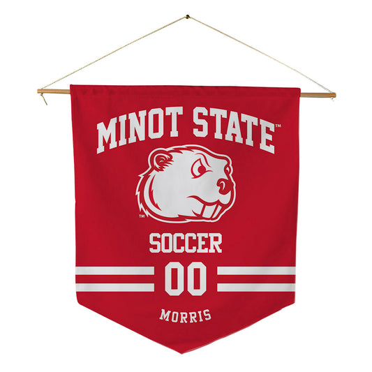 Minot State - NCAA Women's Soccer : McKinley Morris - Pennant - 18" x 21"-0