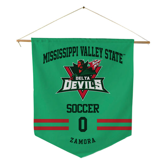 MVSU - NCAA Women's Soccer : Yvelisse Zamora - Pennant - 18" x 21"-0