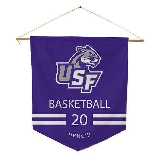 Sioux Falls - NCAA Men's Basketball : Brandon Hrncir - Pennant - 18" x 21"-0