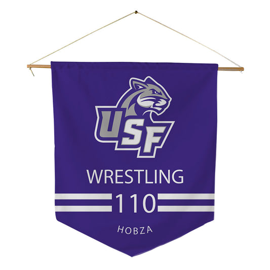 Sioux Falls - NCAA Wrestling : Paw Hobza - Pennant - 18" x 21"-0