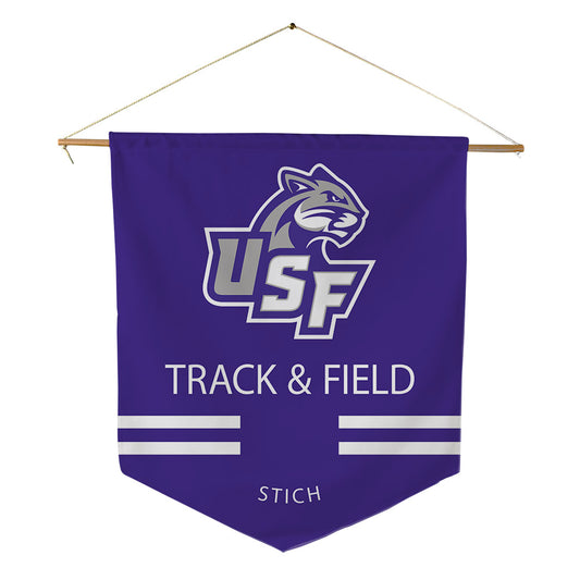 Sioux Falls - NCAA Women's Track & Field : Hailee Stich - Pennant - 18" x 21"-0