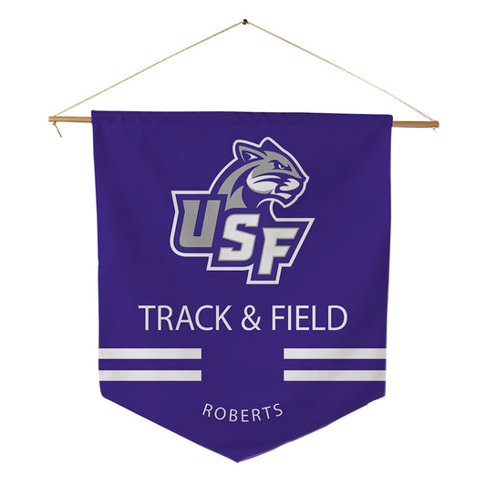 Sioux Falls - NCAA Women's Track & Field : Janna Roberts - Pennant - 18" x 21"-0
