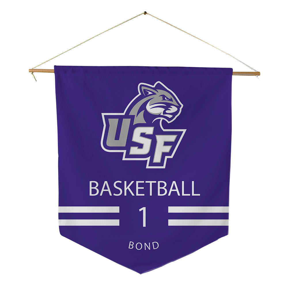 Sioux Falls - NCAA Men's Basketball : Brysen Bond - Pennant - 18" x 21"-0