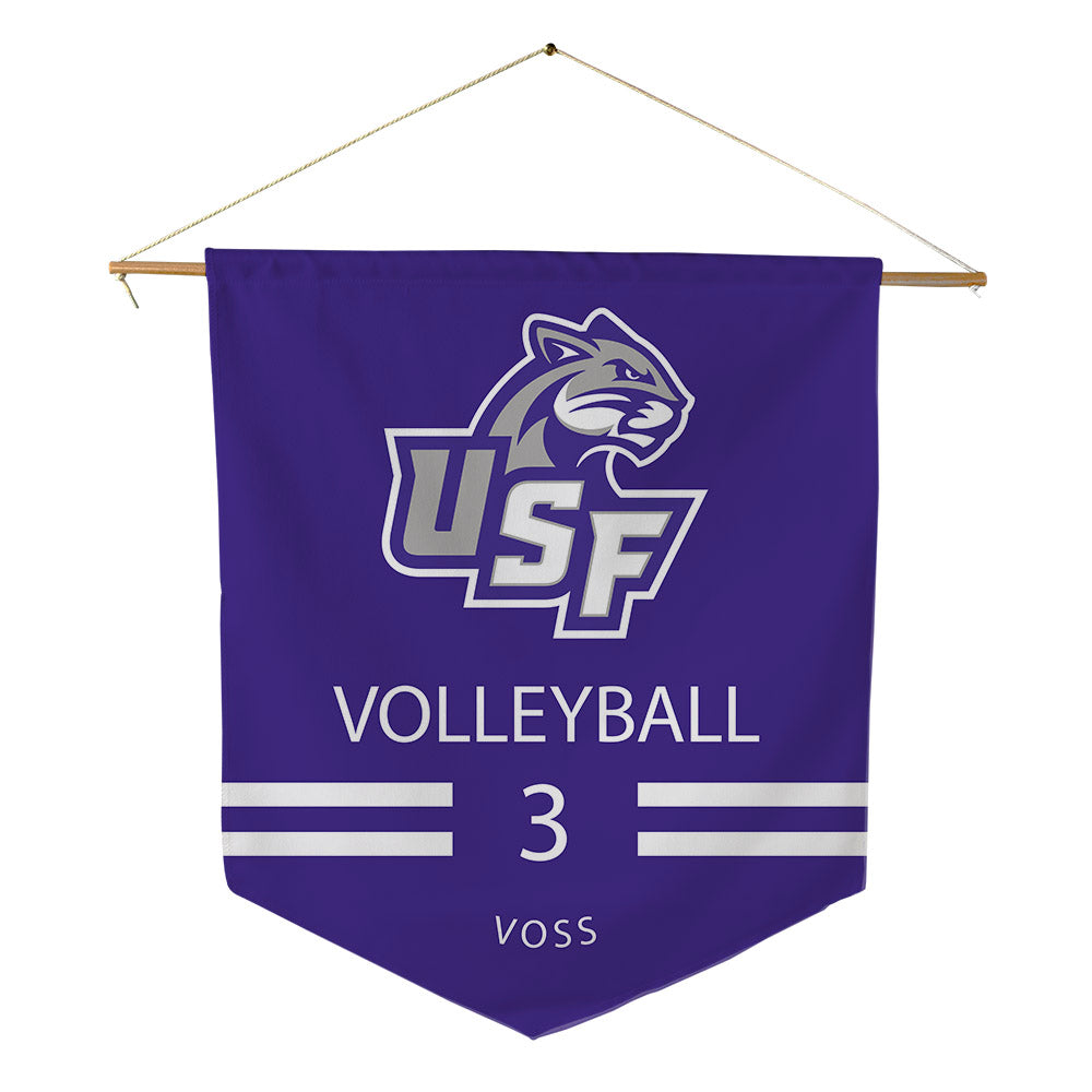 Sioux Falls - NCAA Women's Volleyball : Sadie Voss - Pennant - 18" x 21"-0