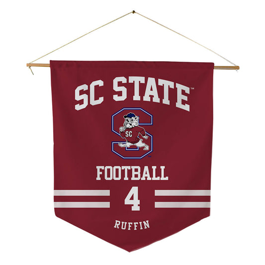 SCSU - NCAA Football : Deyandre Ruffin - Pennant - 18" x 21"-0