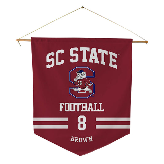SCSU - NCAA Football : Nic Brown - Pennant - 18" x 21"-0