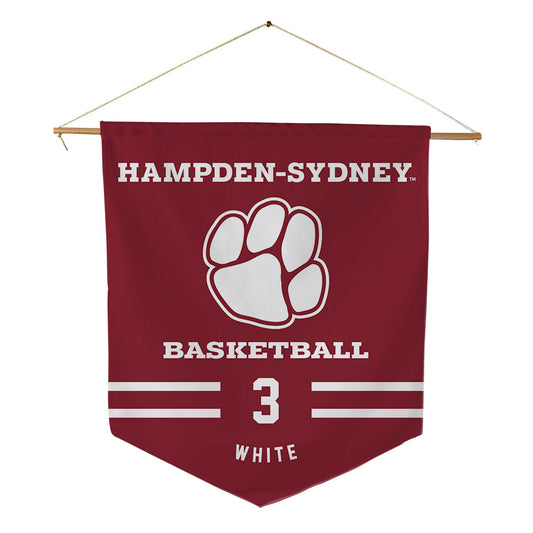 HSC - NCAA Men's Basketball : Tyree White - Pennant - 18" x 21"-0