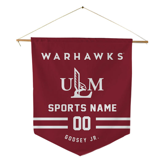 ULM - NCAA Football : David Godsey Jr. - Pennant - 18" x 21"-0