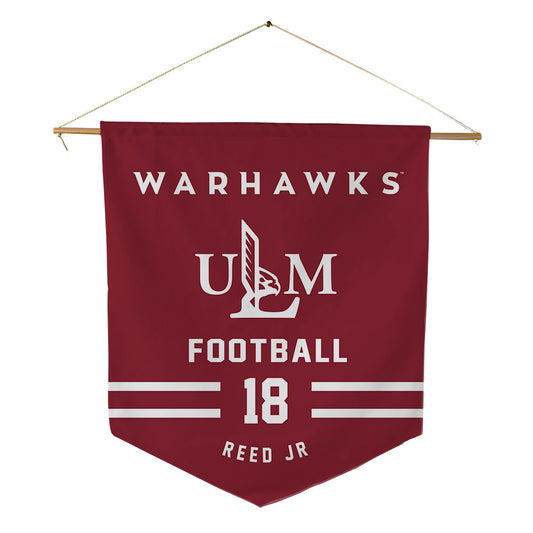 ULM - NCAA Football : Tyrell Reed Jr - Pennant - 18" x 21"-0
