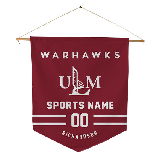 ULM - NCAA Women's Soccer : Ally Richardson - Pennant - 18" x 21"-0
