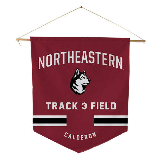 Northeastern - NCAA Women's Track & Field : Liangie Calderon - Pennant - 18" x 21"-0