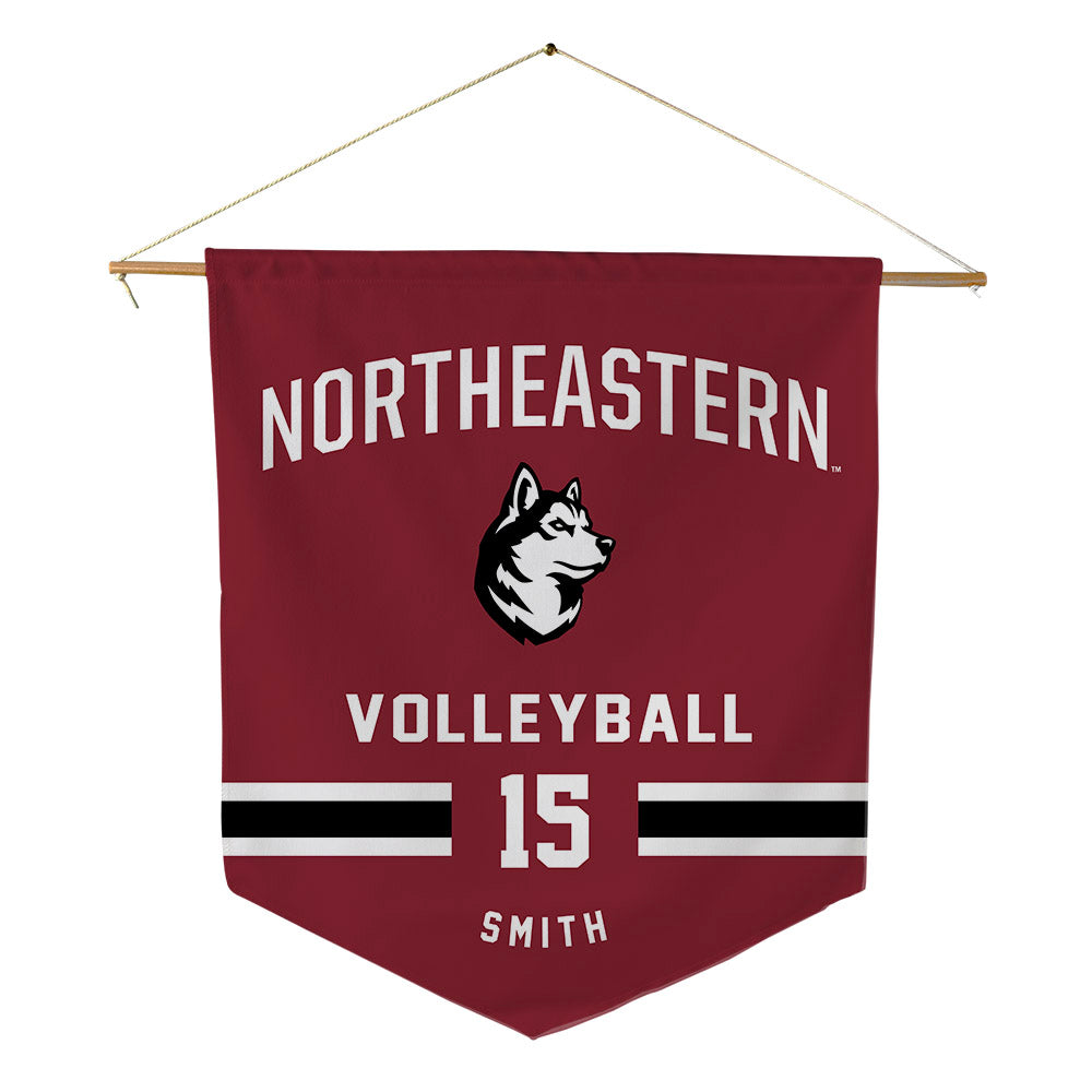 Northeastern - NCAA Women's Volleyball : Brynn Smith - Pennant - 18" x 21"-0