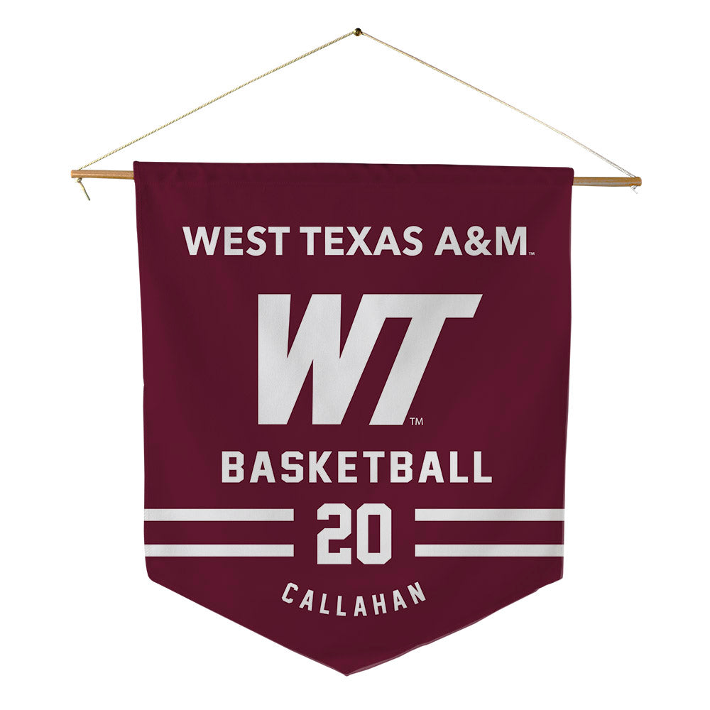 WTAMU - NCAA Women's Basketball : Chloe Callahan - Pennant - 18" x 21"-0