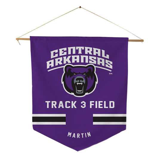 Central Arkansas - NCAA Women's Track & Field : Karis Martin - Pennant - 18" x 21"-0