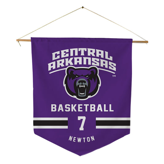 Central Arkansas - NCAA Men's Basketball : RJ Newton - Pennant - 18" x 21"-0