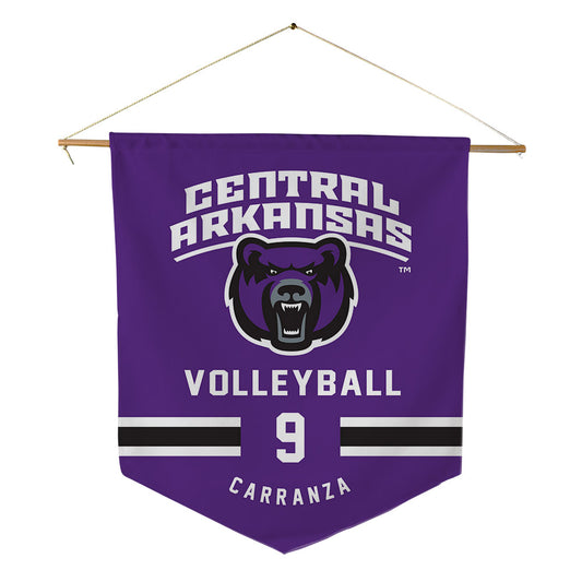 Central Arkansas - NCAA Women's Volleyball : Alexa Carranza - Pennant - 18" x 21"-0