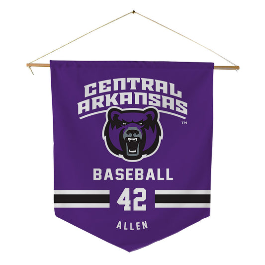 Central Arkansas - NCAA Baseball : Zeb Allen - Pennant - 18" x 21"-0