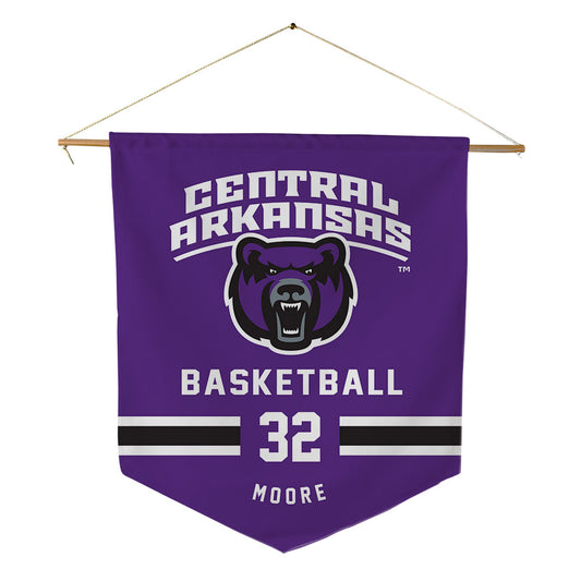 Central Arkansas - NCAA Men's Basketball : Luke Moore - Pennant - 18" x 21"-0