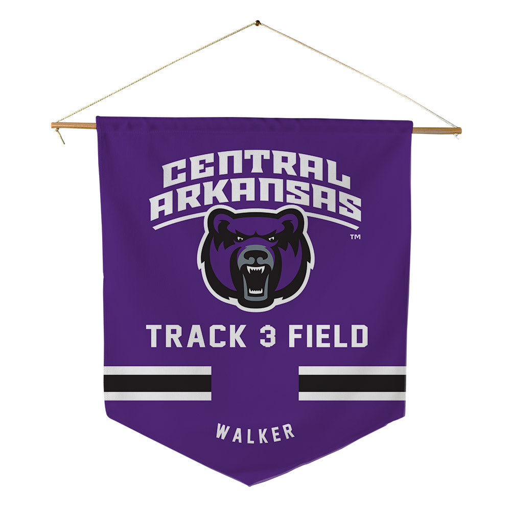 Central Arkansas - NCAA Men's Track & Field : Maverick Walker - Pennant - 18" x 21"-0