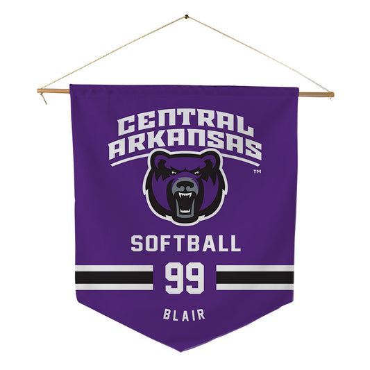 Central Arkansas - NCAA Softball : Audrey Blair - Pennant - 18" x 21"-0
