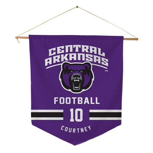 Central Arkansas - NCAA Football : Dax Courtney - Pennant - 18" x 21"-0