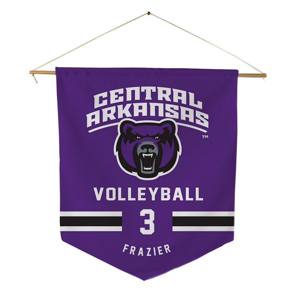 Central Arkansas - NCAA Women's Volleyball : Karlyn Frazier - Pennant - 18" x 21"-0