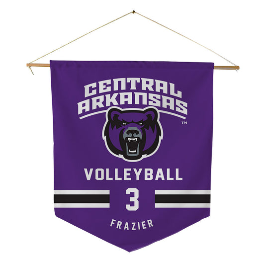 Central Arkansas - NCAA Women's Volleyball : Karlyn Frazier - Pennant - 18" x 21"-0