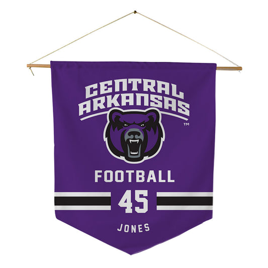 Central Arkansas - NCAA Football : Jake Jones - Pennant - 18" x 21"-0